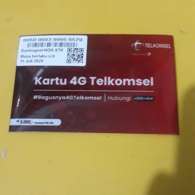 Kartu perdana upgrade 3g ke 4g telkomsel