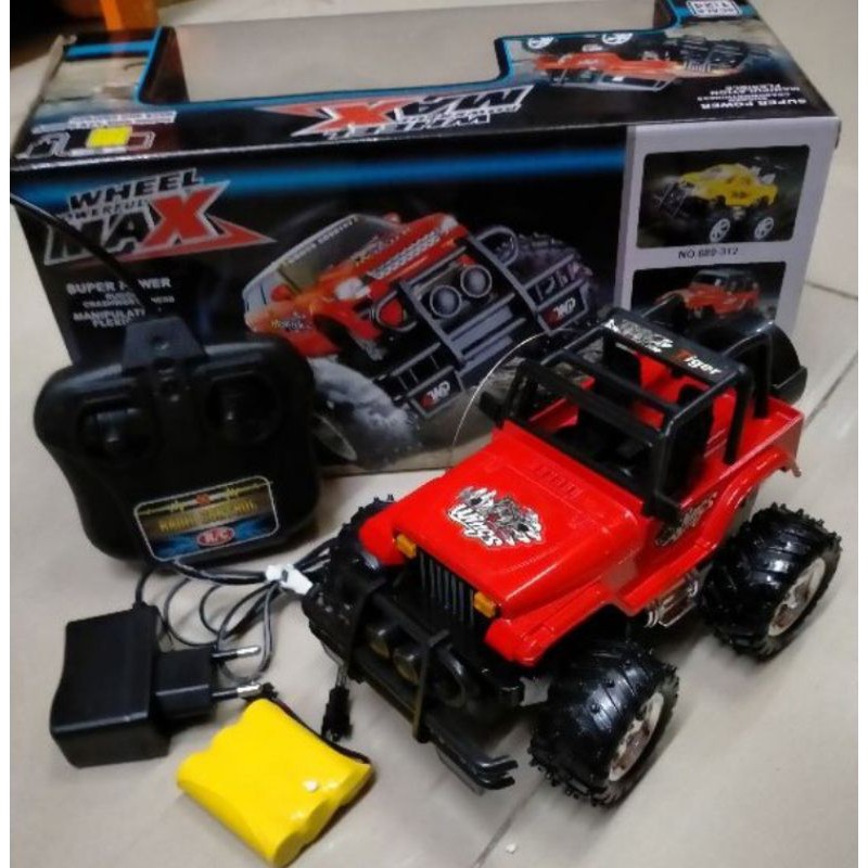 mainan mobil jeep r/c wheel max