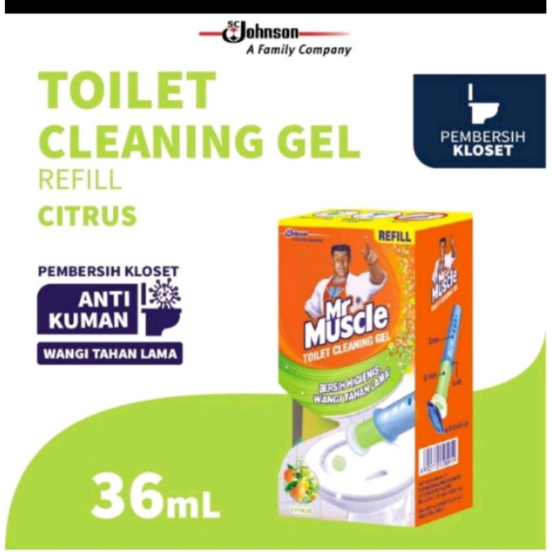 Mr muscle toilet cleaning gel refill