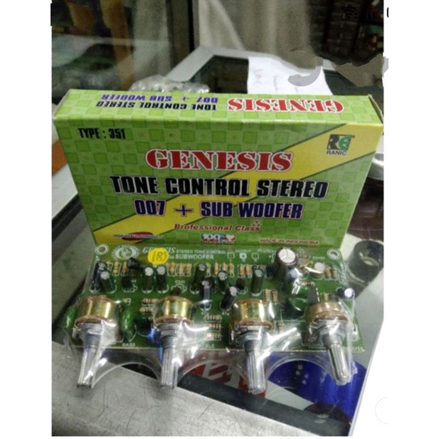 KIT tone control SUBWOOFER stereo Genesis 007