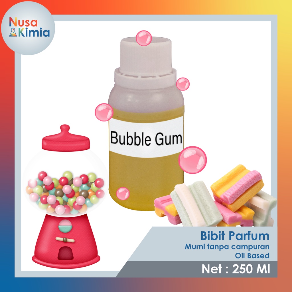 Bibit Parfum Bubble Gum 250 ml - Biang Parfum Bubble Gum - Bubble Gum Fragrance Oil