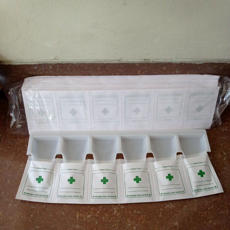 Kertas Puyer obat + Sendok puyer