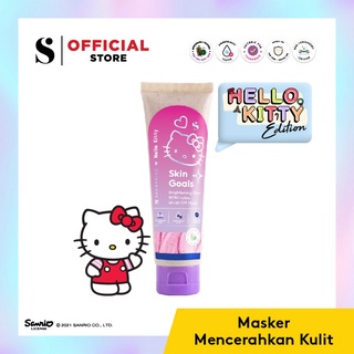 SOMETHINC SKIN GOALS Brightening Glow Wash Off Mask (Hello Kitty) - JB