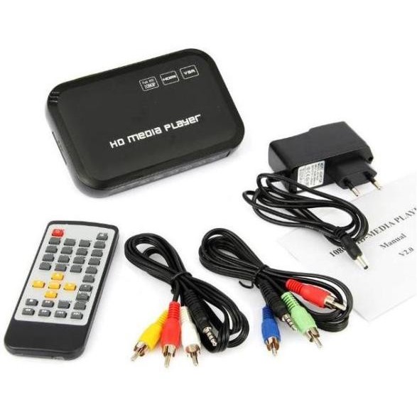 HD 3-D MEDIA PLAYER SD CARD / USB FD