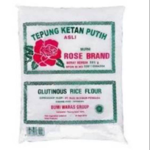 Tepung Ketan Putih Rose Brand Tepung Beras Rose Brand Indonesia