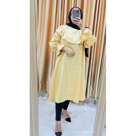 Tunik Satin Import Premium