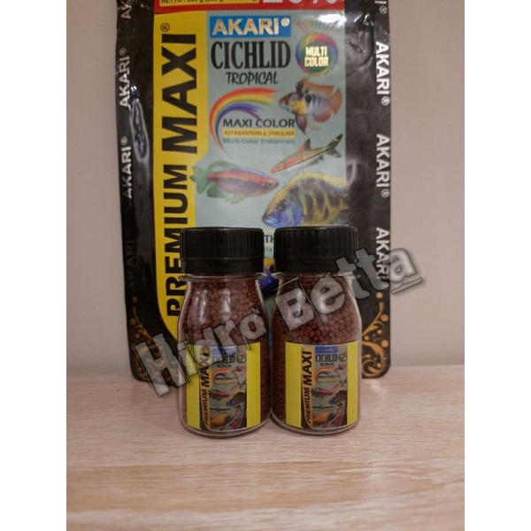 AKARI PREMIUM RED, BLUE, YELLOW, MAXI CICHLID 10gr, 25gr, 50gr, 100gr, 250gr