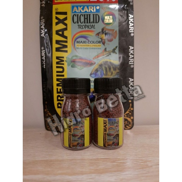 AKARI PREMIUM RED, BLUE, YELLOW, MAXI CICHLID 10gr, 25gr, 50gr, 100gr, 250gr