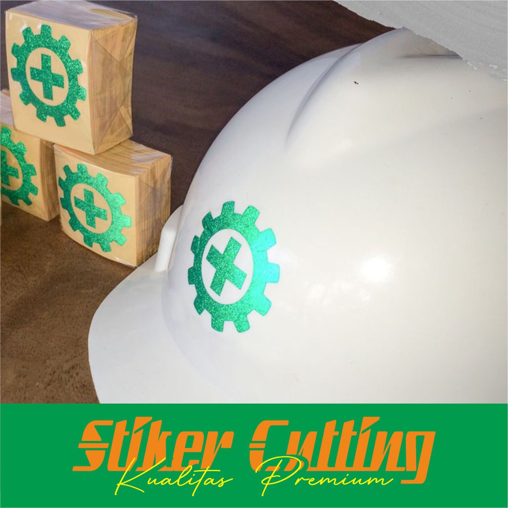 Stiker Cutting Logo K3 Stiker Helm Proyek