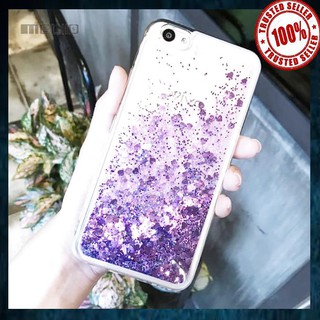 CASING HP MEWAH CASE WATER GLITTER OPPO F7 F5 A83 F1S VIVO