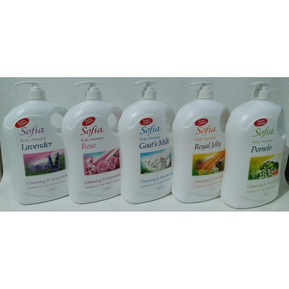 BODY SHAMPOO SOFIA 2000ML EXTRA 100ML