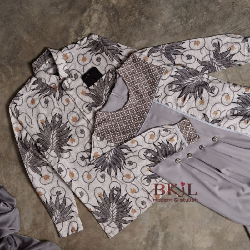 baju couple pasangan terbaru batik couple kondangan seragam keluarga batik modern casual