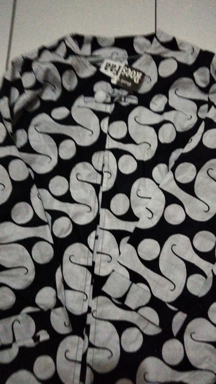 Batik Wanita Bolero Monochrome Katun Modern Hitam Putih Warna Motif Premium Monokrom Mono