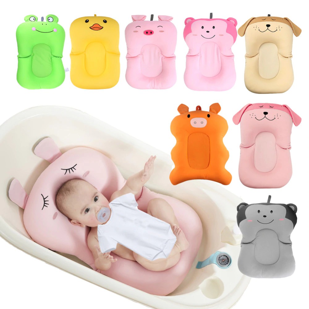Baby Shower Portable Air Cushion Bed Babies Infant Baby Bath Pad