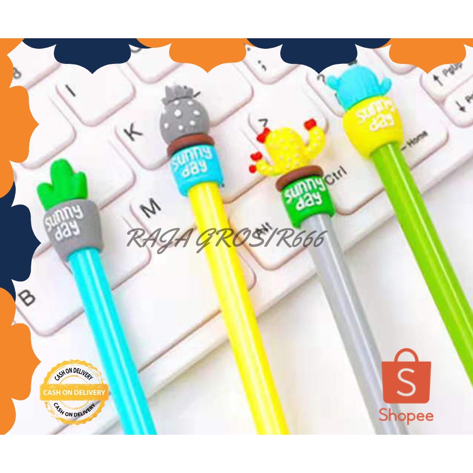 

Pulpen pen cactus sunny day 1 pcs