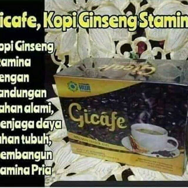 

GICAFE (kopi gingseng BPOM & HALAL)