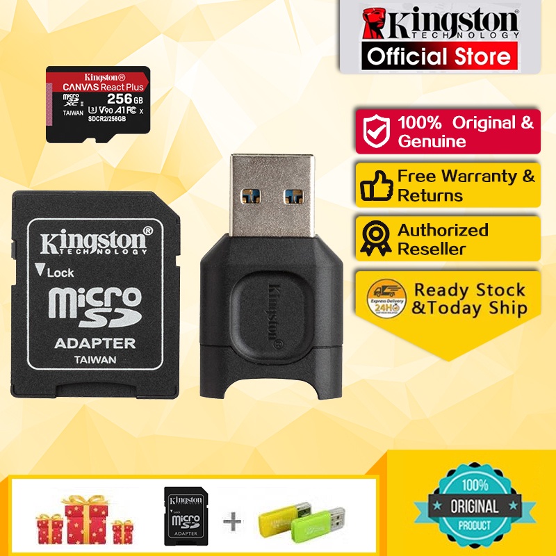 Original ！！ Kingston SD Card Micro Sd Card Memory Card Class 10 80MB/s 64G/256GB/128GB/512GB TF Card