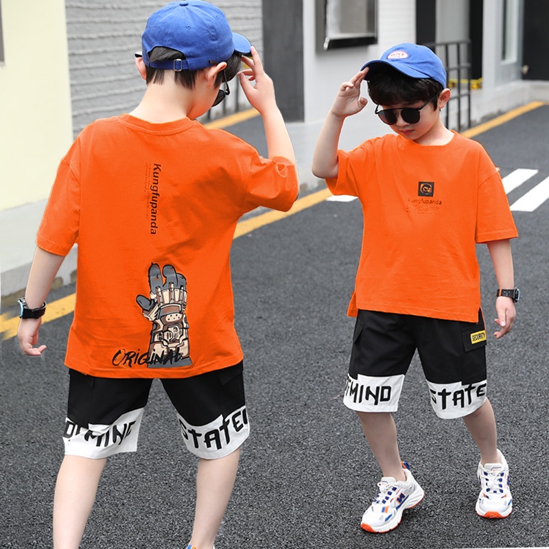 Setelan Anak Laki Laki 7 - 12 tahun Baju Remaja Fashion Boyset  MINO Korean Style Import