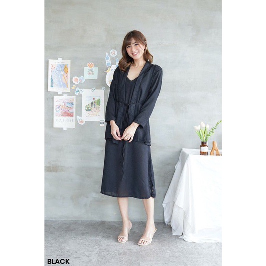 DRESS SET OUTER STELLA (ALL SIZE - READY) - sewn.by.love