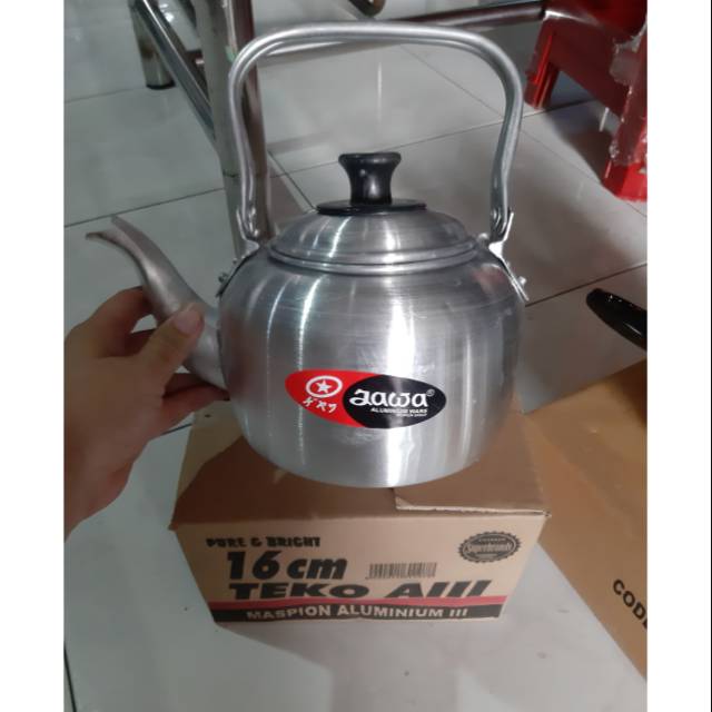 Teko jawa , teko aluminium