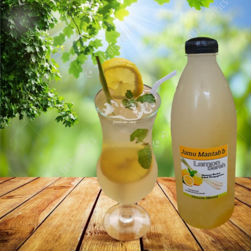 

Lemon Sereh Mantab'b (600ml)