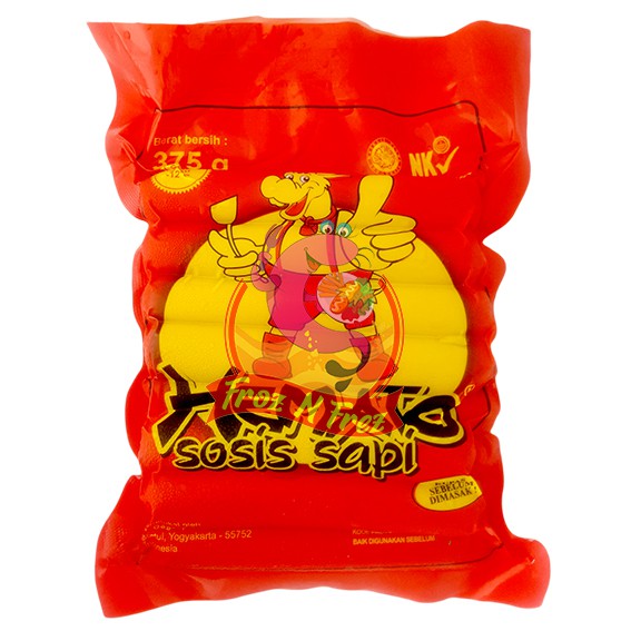 

HEMATO Sosis Sapi 375 Gram (15 Pcs)