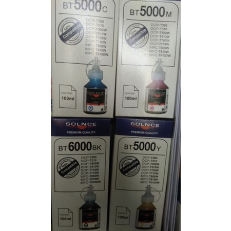 tinta brother original Solnce ink bt6000 dan bt5000 high quality