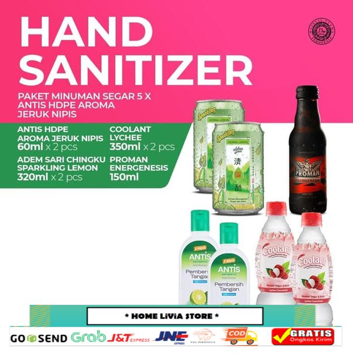 

Proman Red-1 pc+Coolant Lychee-2 pcs+Adem Sari Chingku Sparkling Lemon-2 pcs+Antis 60 ml-2 pcs