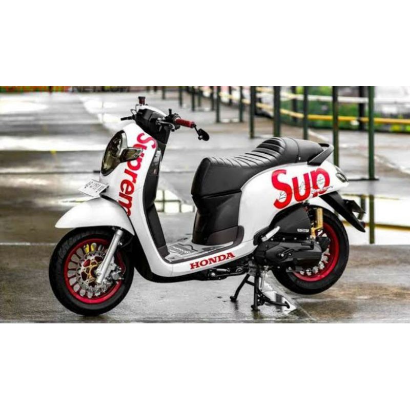 jok custom scoopy caferacer doubel set 2021 full mbtech