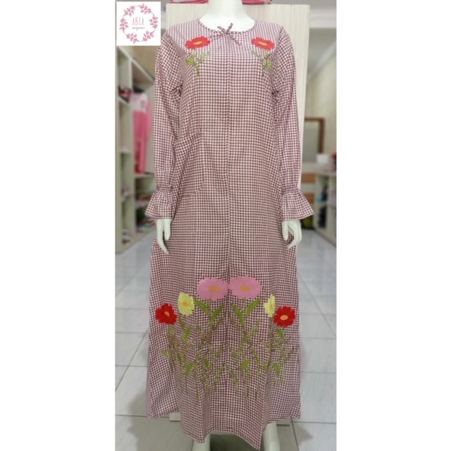 Daster Bordir Malang Katun Jepang Busui Friendly Daster Bordir Malang Katun Jepang Busui Friendly