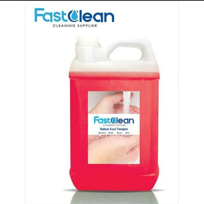 sabun cuci tangan/ handsoap 5 liter kemenkes fast clean