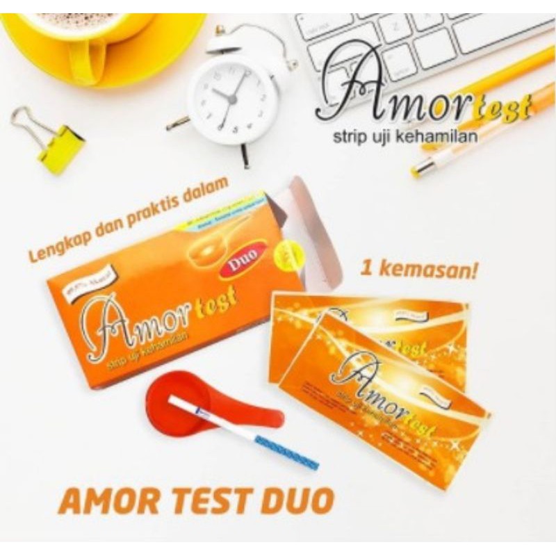 lov me❤Amor Test Pack |amore test- Alat Test Kehamilan dalam 7hari Hubungan-PRIVASI AMAN