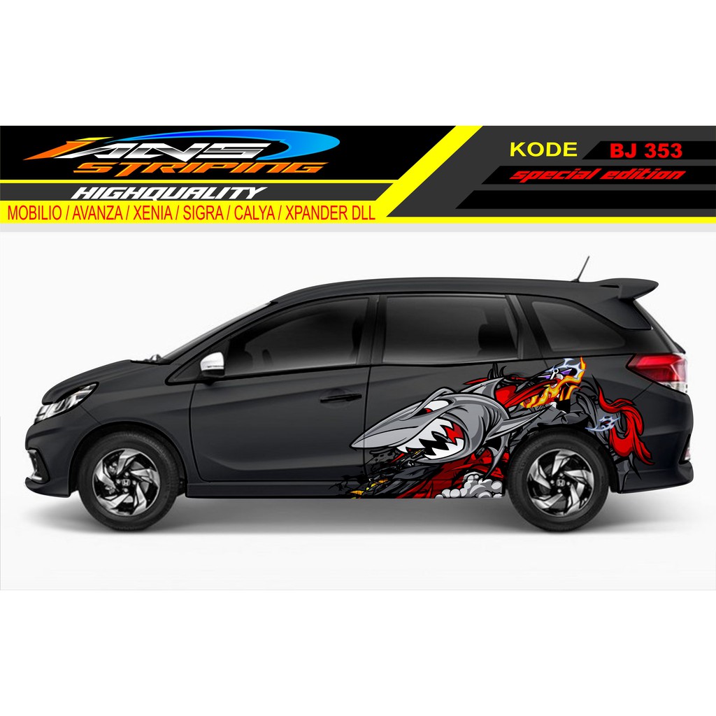 DECAL STICKER MOBIL MOBILIO / STIKER MOBILIO / DECAL STIKER MOBIL / STIKER MOBIL