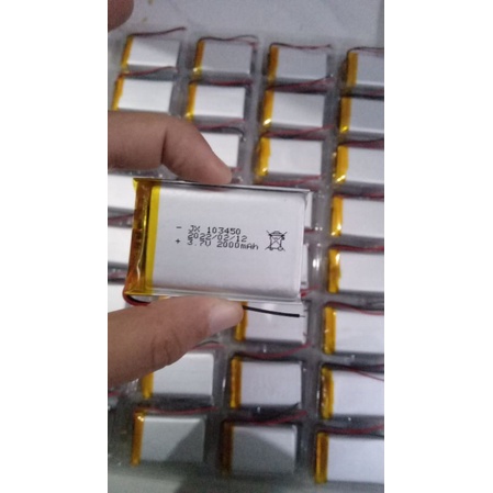 Batre Lithium Polimer 103450 - 34x50mm