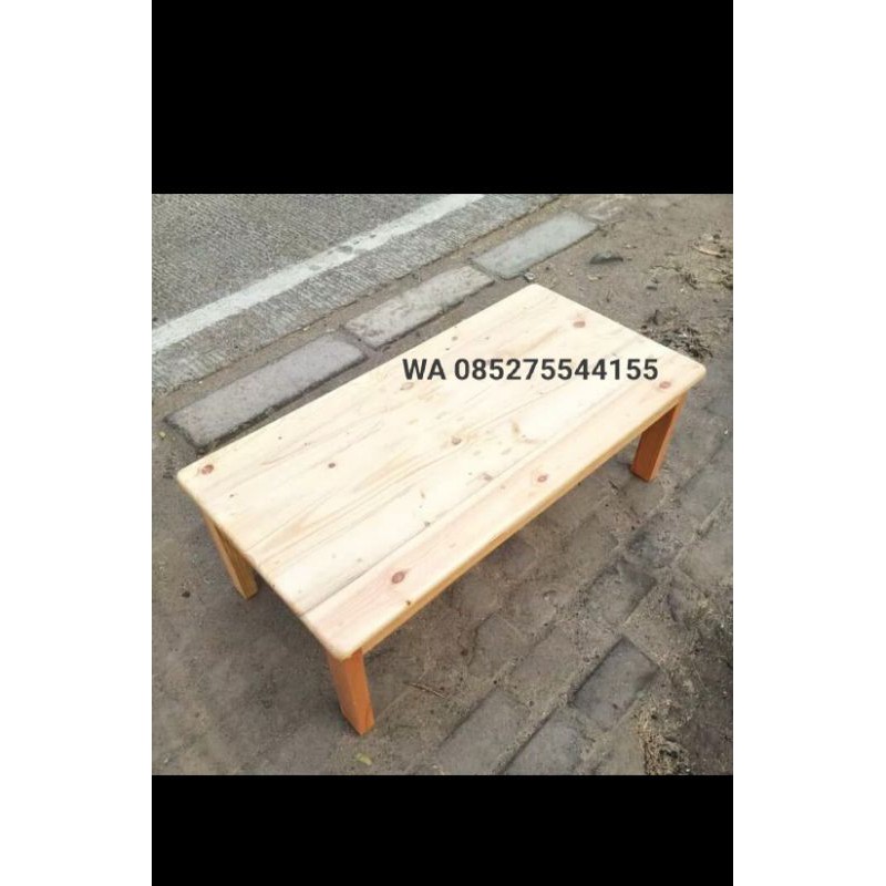 meja lesehan jati Belanda