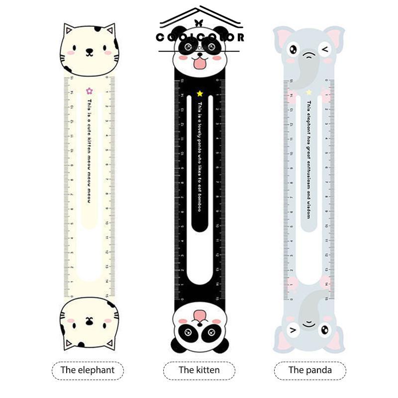 COD Penguasa Kreatif Skala 15 Cm Lucu Kartun Magnetik Lembut Penggaris Zodiak Bookmark Alat Tulis Siswa- cl