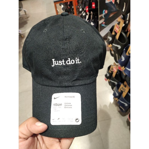 TOPI NIKE CAP ORIGINAL BLACK NEW ARRIVAL