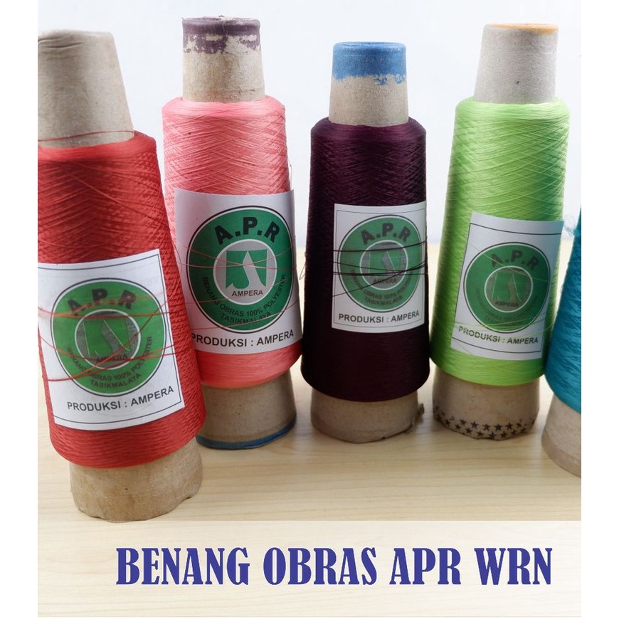 Jual Benang obras warna/benangobras/bennag obras murah/benang pinggiran