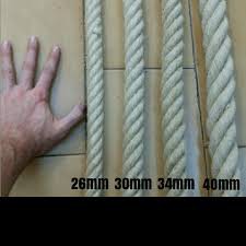 Tali Tambang Besar 32mm 34mm Permeter Tali Tampar Tali Manila Tali Goni Tali Dadung Tali Coklat Tali Kapal Tali BesarJumbo Rope Tali Tarik Tambang