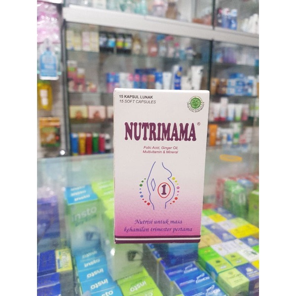 Nutrimama 1 / Trimester 1 / Vitamin Ibu Hamil / Nutrisi Ibu Hamil