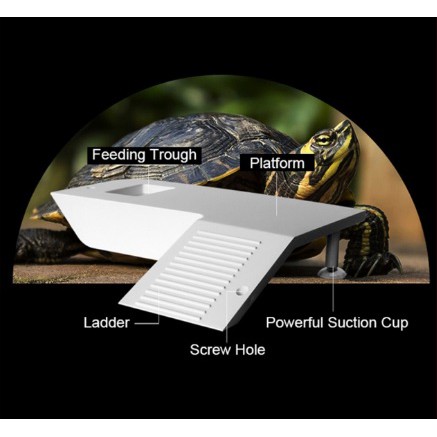 Basking Platform Kura Kura Air Turtle Nomoy NF-05 MEDIUM 24.7x20x5cm Basking Kura Res Damer - mjr