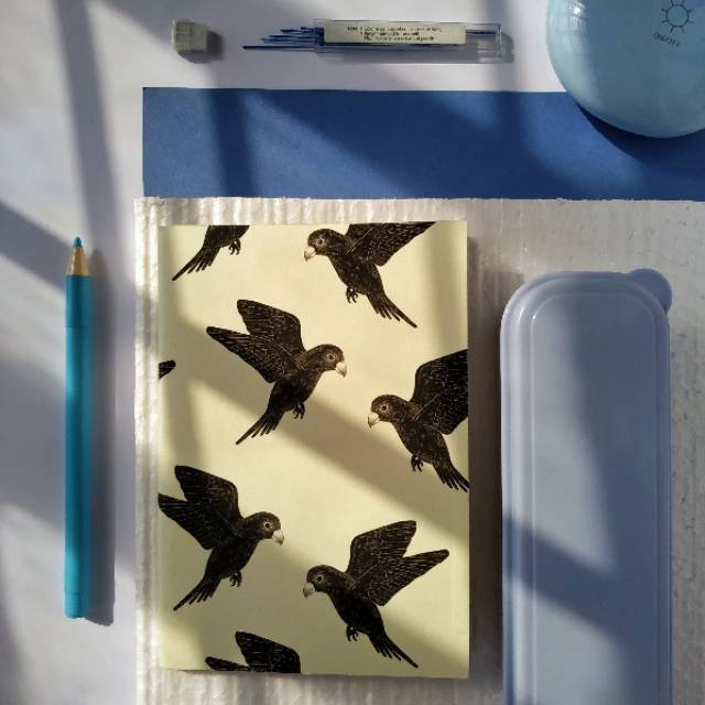

Buku Memo Kecil Ilustrasi Burung Vintage Black Bird