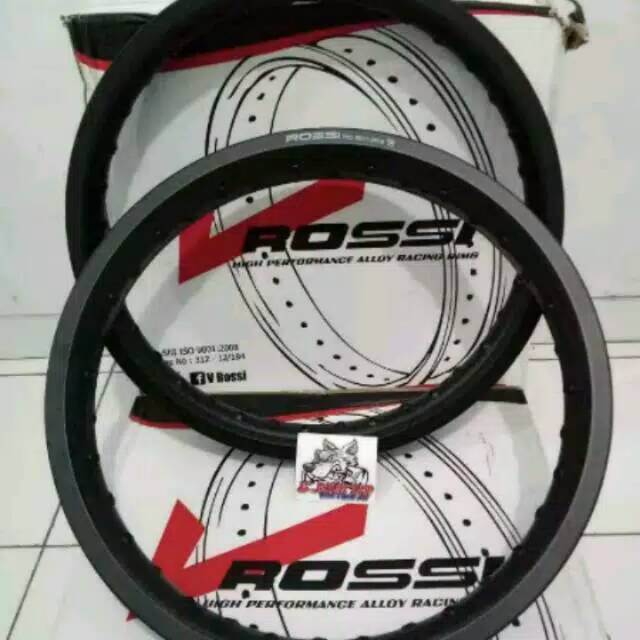 Velg Rossi Tapak lebar 215-215 ring 17 sepasang