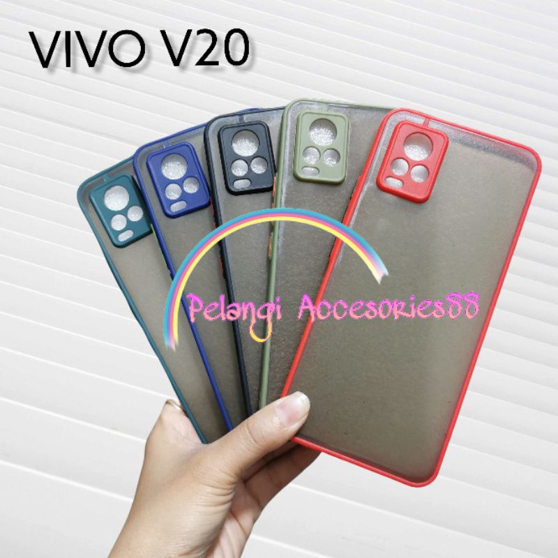 CASE VIVO V20 SOFTCASE CASE DOVE CASE FULL COLOUR