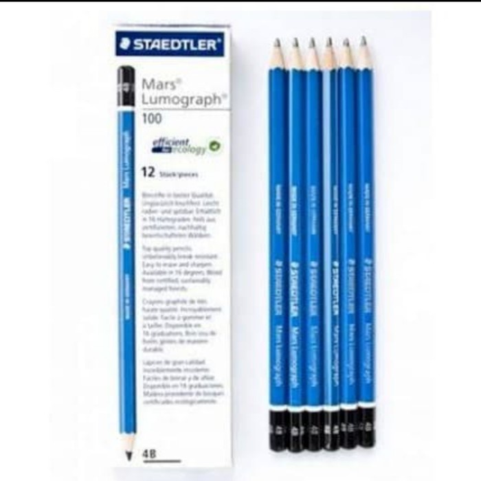 

Hemat Pencil Staedler Lumograph 2B Gilaa!!!