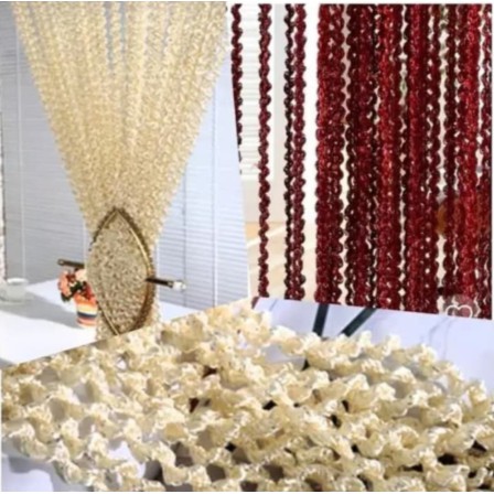 Tirai Benang Gliter Ulir