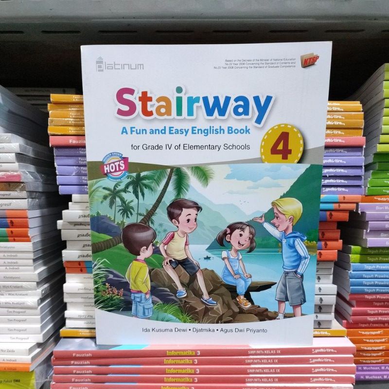 Buku Stairway untuk SD/MI kelas 4 Platinum