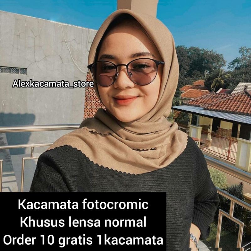 KACAMATA1920 photocromic | khusus lensa normal | kacamata termurah