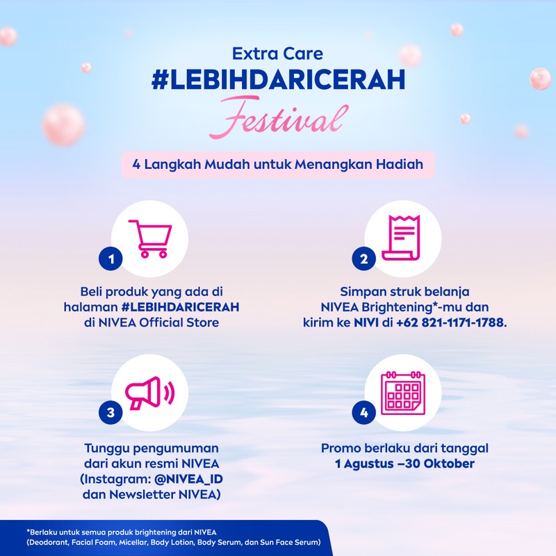 NIVEA Deodorant Extra Whitening Roll On - 50 ml-3