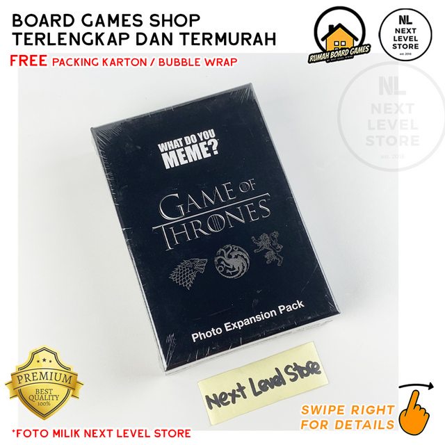 What Do You Meme ? Game of Thrones Expansion Pack Memes Board Games